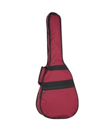 Requinto Guitar Bag 1/2 5mm Mod. 23 Backpack Without Logo- Red