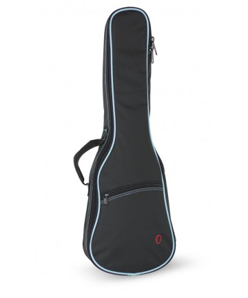 Baritone Ukelele Bag Mod. 33 Backpack Without Logo - Black v. turquoise
