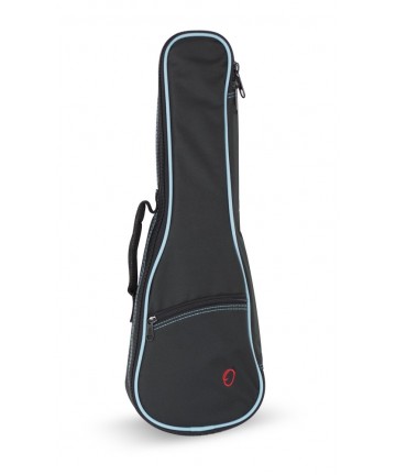 Concert Ukelele Bag Mod. 33 Backpack Without Logo - Black v. turquoise