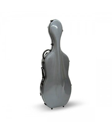 Cello 4/4 fiberglas case Mod. 354 - Grey