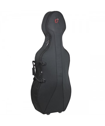 Styrofoam Cello 4/4 case Mod. 350 backpack and wheels - Black