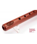 KRESTEL Native American Style Flute - High minor D - 440 Hz - aromatic cedar - 7