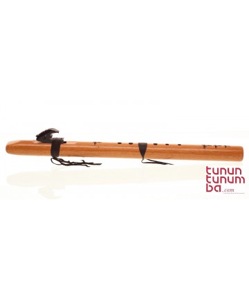 Flauta estilo nativo americano CONDOR BASS Re menor bajo 440Hz - cedro español