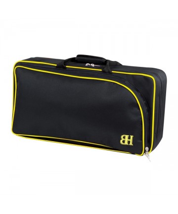 Two clarinets case one b flat and one e flat hb179 - Black v.yellow