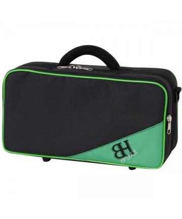 Estuche Clarinete Mib Requinto Mod. Hb198 Mochila - Negro v.verde