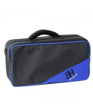 Estuche Clarinete Mib Requinto Mod. Hb198 Mochila - Negro v.azul