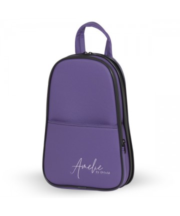 B Flat Clarinet Case Amelie Mod. 187Brg Shape - Purple