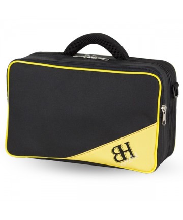 Oboe case Mod. hb189 backpack - Black v.yellow