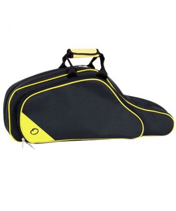 Tenor saxophone bag 25mm backpack Mod. 121 - Black v.yellow