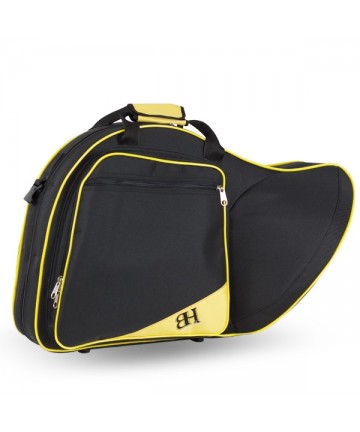 French horn case Mod. 177hb - Black v.yellow