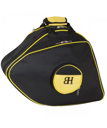 Detachable french horn case Mod. 176hb - Black v.yellow