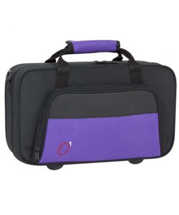Clarinet case rectangular Mod. 8410 fsh - Black purple