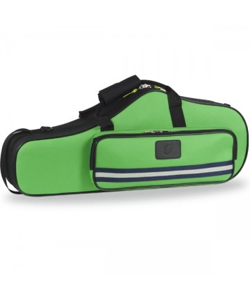 Alto saxophone case with shaped Mod. 9901 bgd - Green