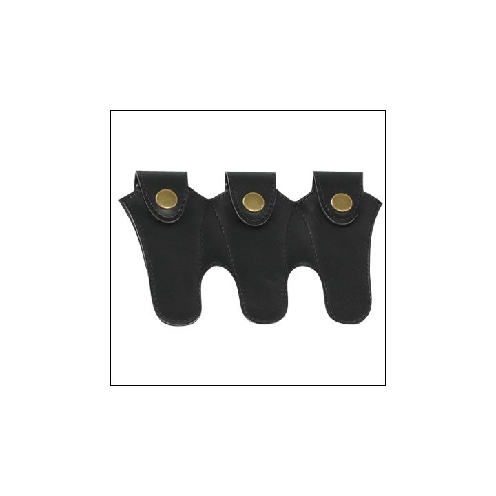 Funda Tres Boquillas Trompeta Xhz-133  - Negro