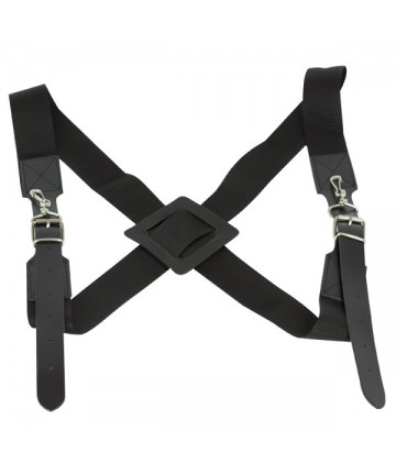 Mod. 720 bass drum shoulder strap harness - Black