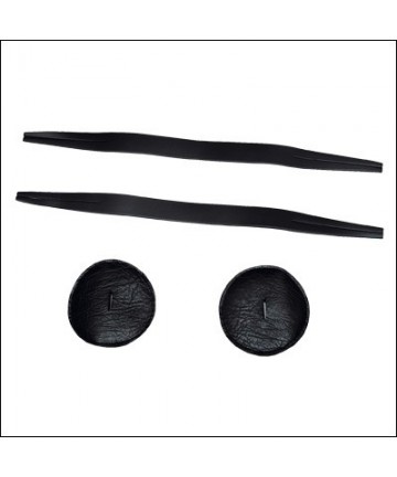 Straps for marching cymbals - Black