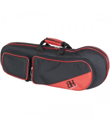 Trumpet case Mod. 106hb shaped - Black v. fuchsia