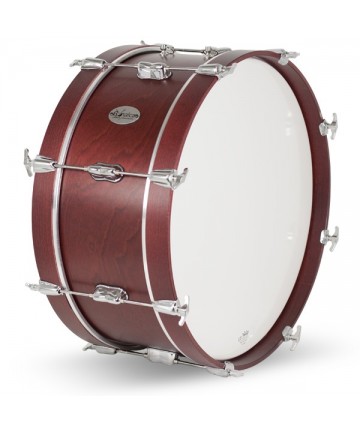 Marching Bass Drum 60X20Cm Quadura Ref. 04081 - Gc0214 dark painted red