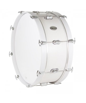 Marching Bass Drum 60X20Cm Quadura Ref. 04081 - Gc0215 white painted