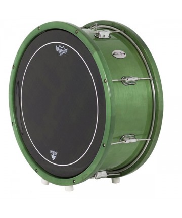 Marching bass drum 45x22cm stf2610 - Gc0082 opaque green