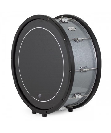 Marching bass drum 55x22cm stf2631 cover - Gc0400 cover sparkle silver