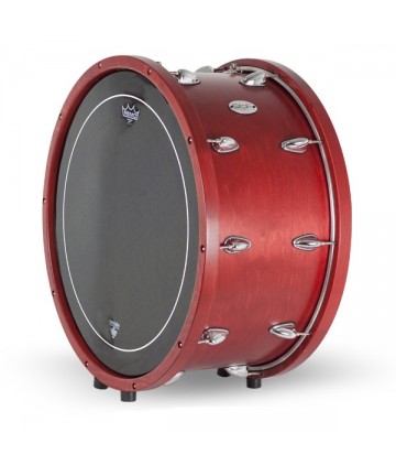 Marching bass drum 55x28cm stf2560 - Gc0212 light red painted