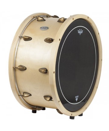 Marching bass drum 55x28cm stf2560 - Gc0214 dark painted red