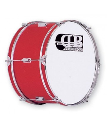 Marching Bass Drum 50x25cm (20"x10") Db0047 - Red