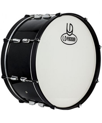 Marching bass drum 50x28cm ref. ld4050 - Black