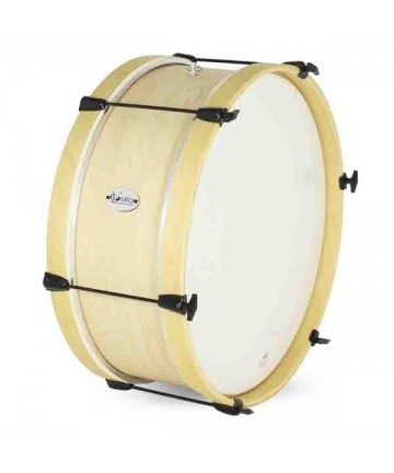 Marching Bass Drum Charanga 40X18Cm Standar Ref. 04096 (STRAP AND MALLET) - Gc0150 natural cover
