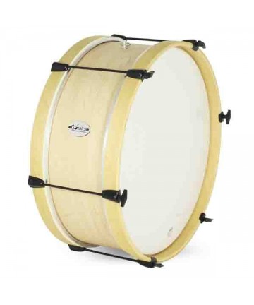 Marching Bass Drum Charanga 45X18Cm Standar Ref. 04100 (MALLET AND STRAP) - Gc0150 natural cover