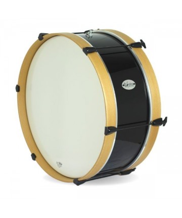 Marching Bass Drum Charanga 45X18Cm Standar Ref. 04100 (MALLET AND STRAP) - Gc0170 black cover
