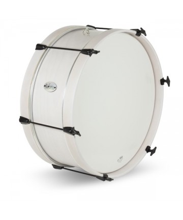 Marching Bass Drum Charanga 50X18Cm Quadura Ref. 04141 (MALLET AND STRAP) - Gc0210 blue painted