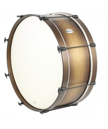 Marching Bass Drum Charanga 50X22Cm Quadura Ref. 04145 (MALLET AND STRAP) - Gc0010 sunb walnut/ng