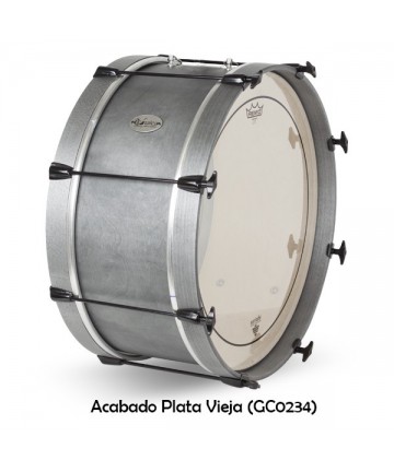 Marching Bass Drum Charanga 50X22Cm Quadura Ref. 04145 (MALLET AND STRAP) - Gc0160 cover black paddle