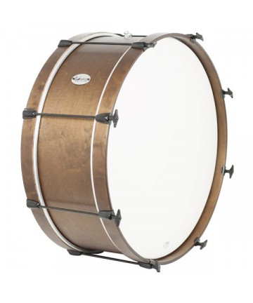 Marching Bass Drum Charanga 66X23Cms Quadura Ref. 04113 (MALLET AND STRAP) - Gc0012 light walnut