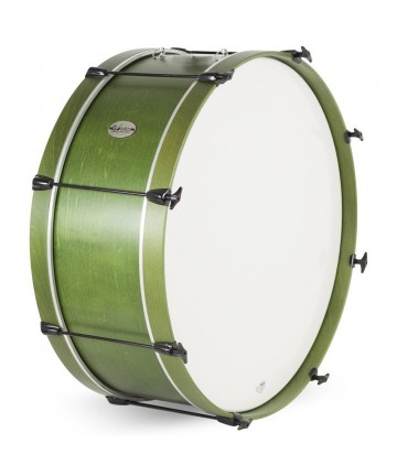 Bombo Charanga 66X23Cms Quadura Ref. 04113 (MAZA+CORREA) - Gc0073 verde esmeralda