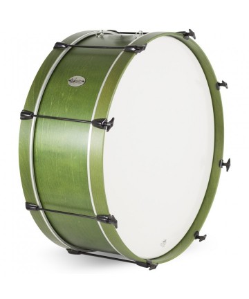 Marching Bass Drum Charanga 66X23Cms Quadura Ref. 04113 (MALLET AND STRAP) - Gc0213 dark emerald green