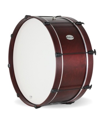 Marching Bass Drum Charanga 66X23Cms Quadura Ref. 04113 (MALLET AND STRAP) - Gc0214 dark painted red