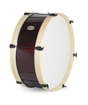 Marching Bass Drum Charanga 45X23Cm Standar Ref. 04102 (STRAP AND MALLET) - Gc0090 wine red cover